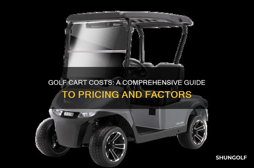 how much do golf carts coast