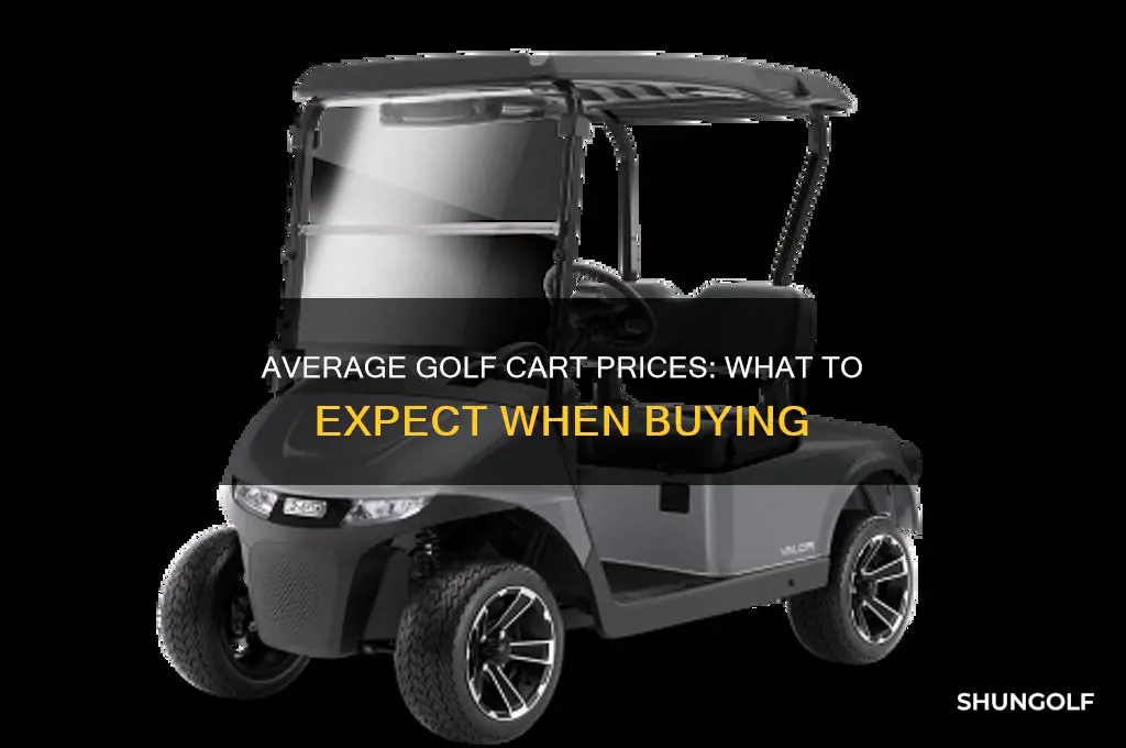 how much do golf carts cost on average