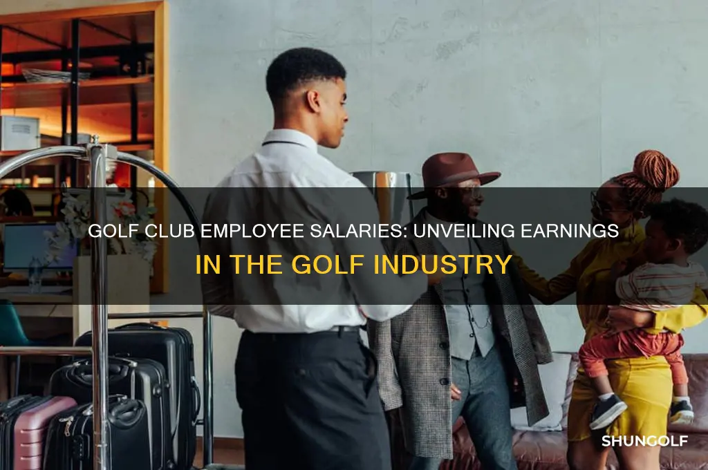 how much do golf club employees make