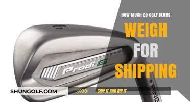Shipping Golf Clubs: Understanding the Weight and Costs Involved