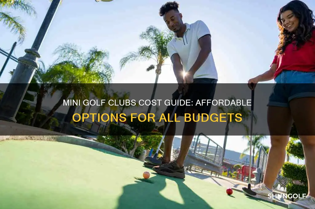 how much do mini golf clubs cost