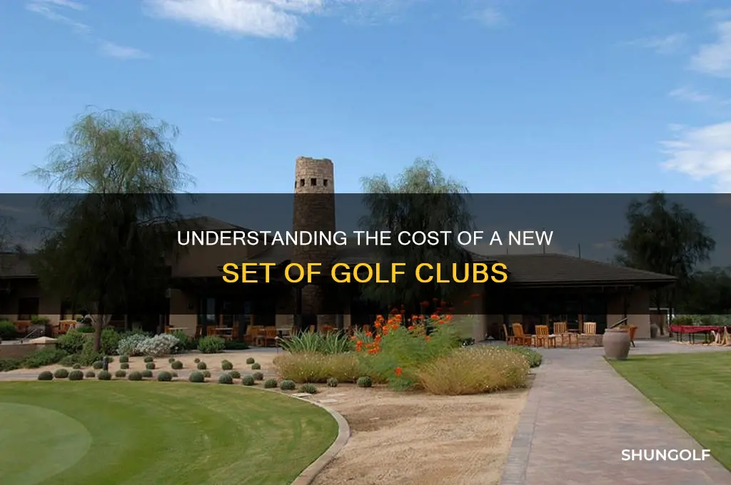 how much do new set of golf clubs cost