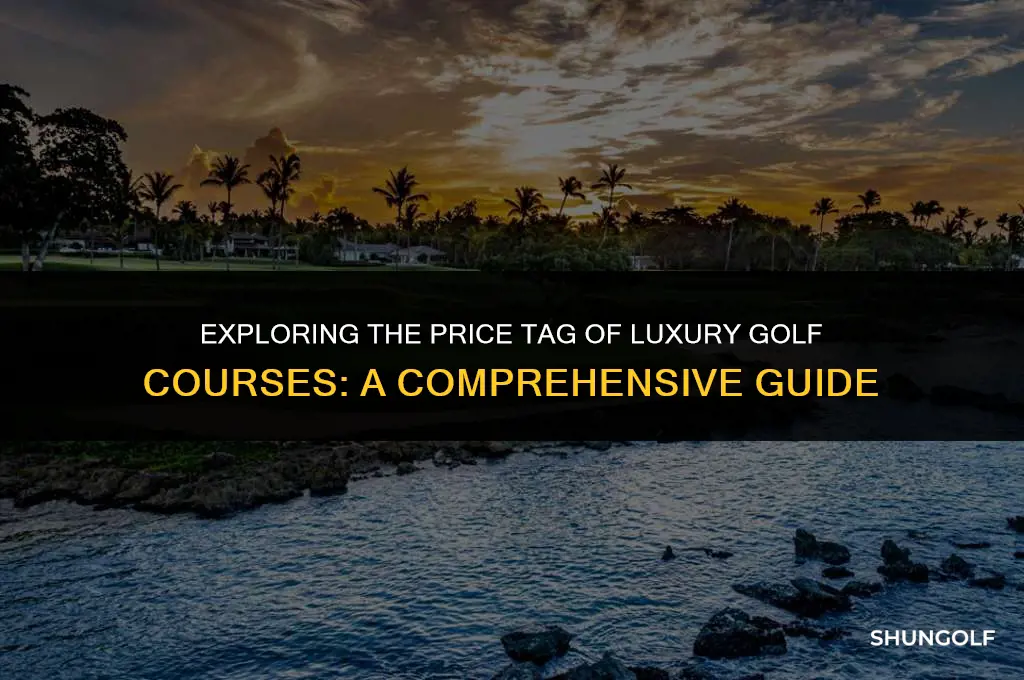 how much do nice golf course golf course cost