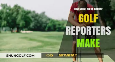 Unveiling the Earnings: On-Course Golf Reporters' Salary Insights