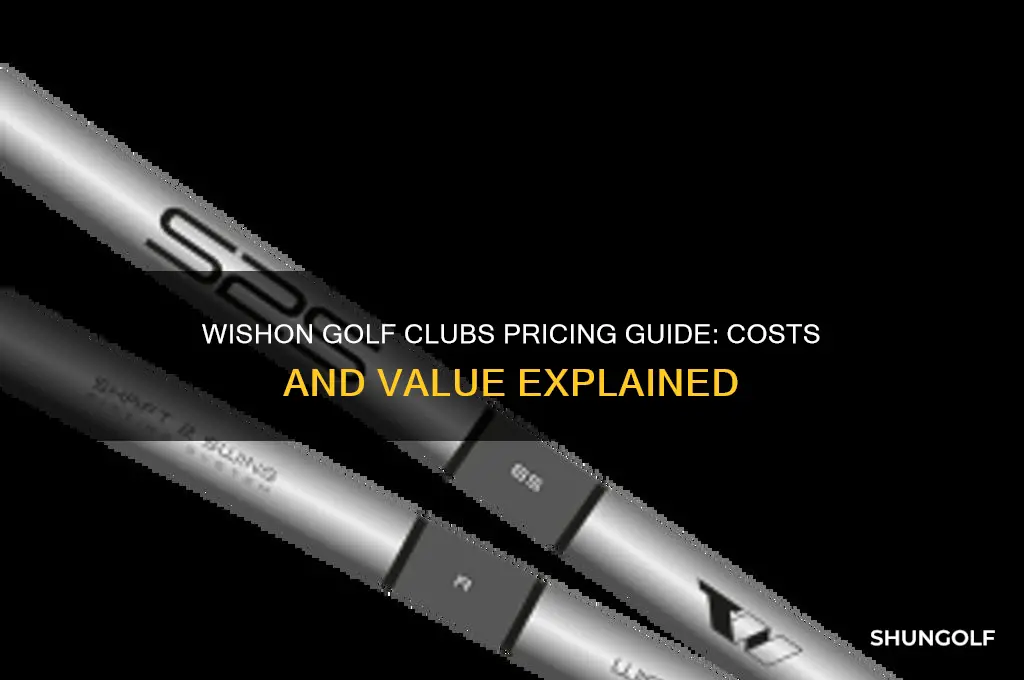 how much do wishon golf clubs cost