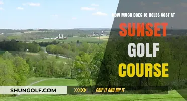 Exploring the Cost of a Round at Sunset Golf Course