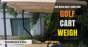 2005 EZGO Golf Cart Weight: A Comprehensive Guide