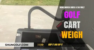 Understanding the Weight of a 36 Volt Golf Cart