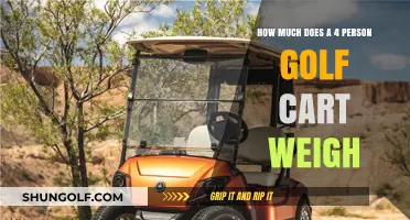 Unveiling the Weight: 4-Person Golf Cart Specifications Explained