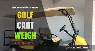 Understanding the Weight of a 6 Seater Golf Cart
