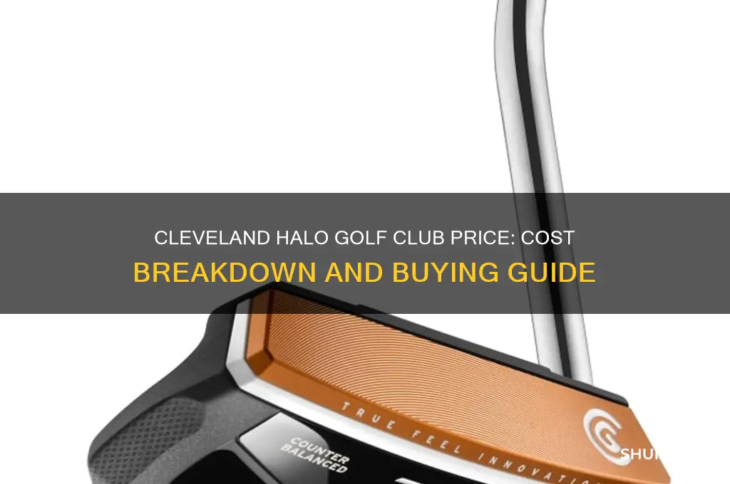 how much does a cleveland halo golf club cost