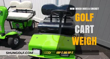 Cricket Golf Cart Weight: Unveiling the Surprising Truth