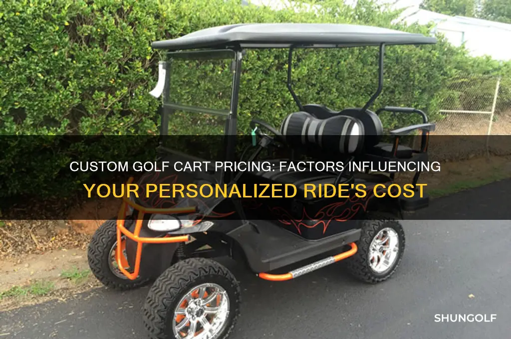 how much does a custimized golf cart cost