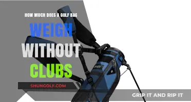 Unloaded Golf Bag Weight: How Light is it Without Clubs?