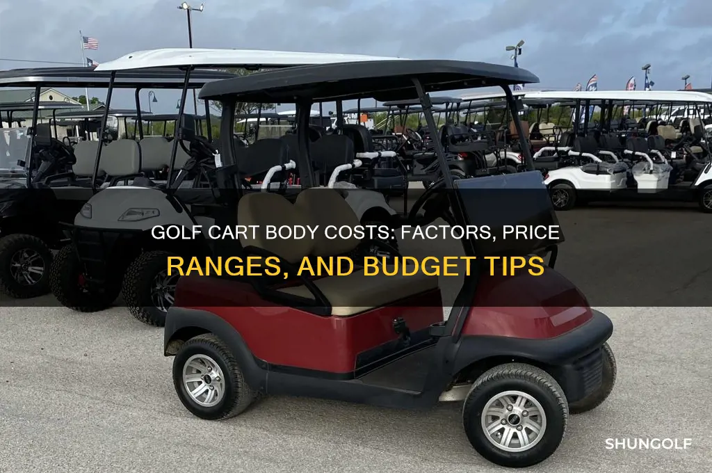 how much does a golf cart body cost