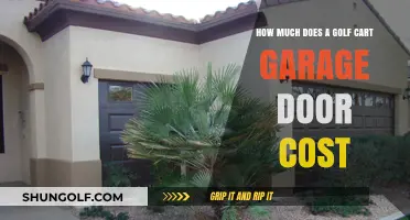 Golf Cart Garage Door Cost: Pricing Guide for Homeowners
