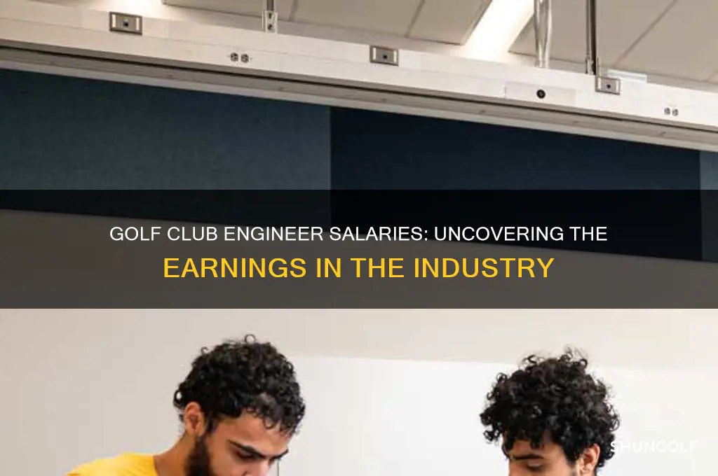 how much does a golf club engineer get paid