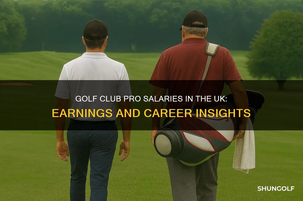how much does a golf club pro make uk