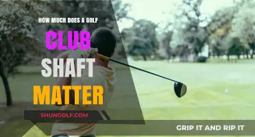 Does Golf Club Shaft Choice Impact Your Game Performance?