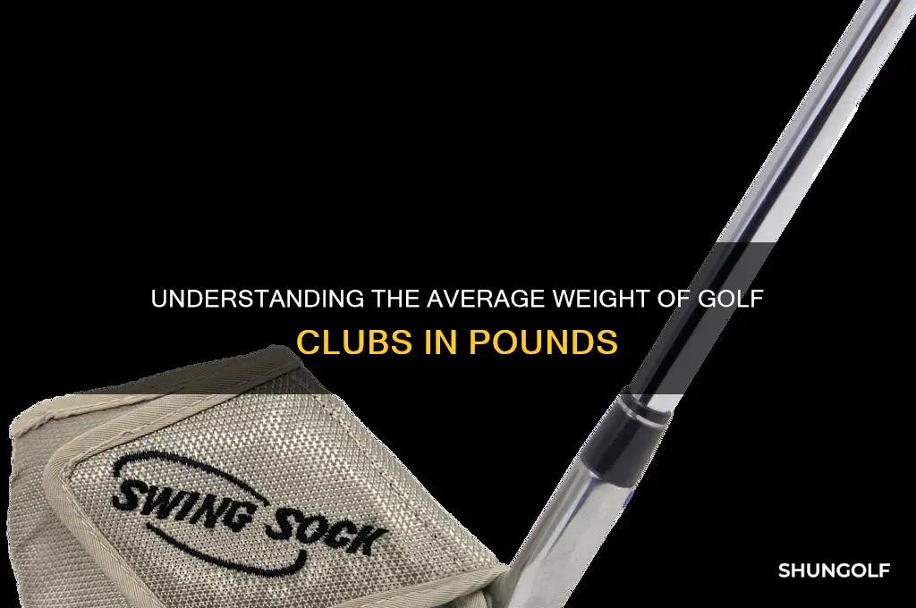 how much does a golf club weigh in pounds