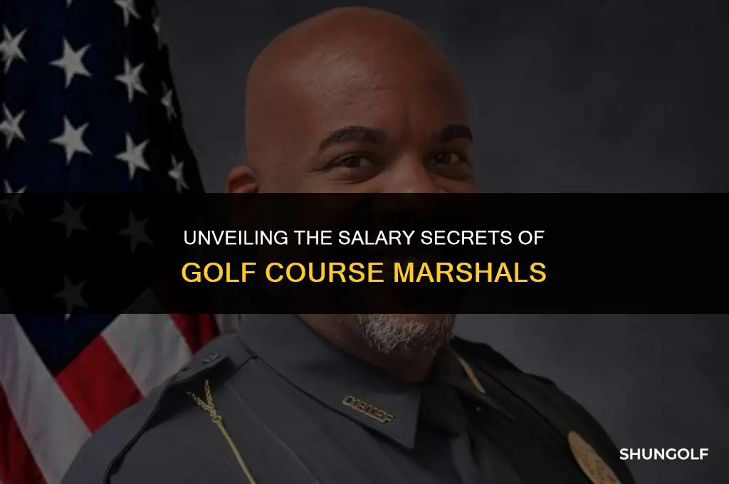 how much does a golf course marshal make