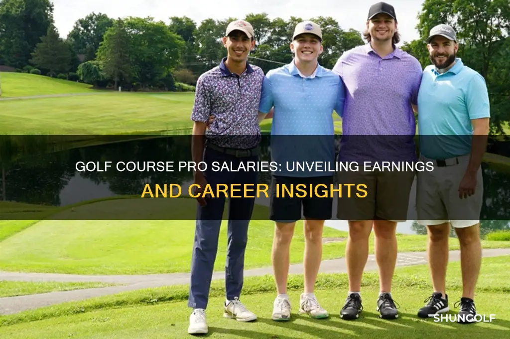 how much does a golf course pro make