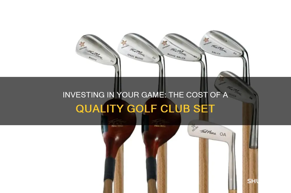 how much does a good golf club set cost