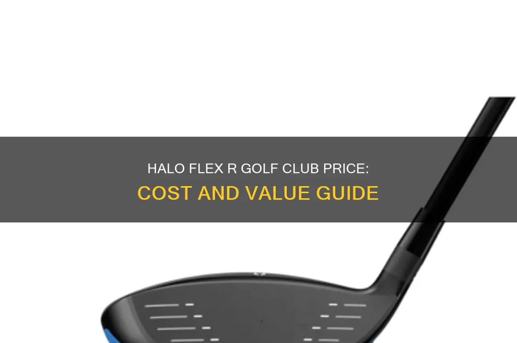 how much does a halo flez r golf club cost