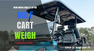 Understanding the Weight of a Lifted Golf Cart: A Comprehensive Guide
