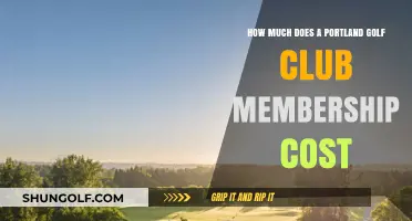 Portland Golf Club Membership Costs: What You Need to Know