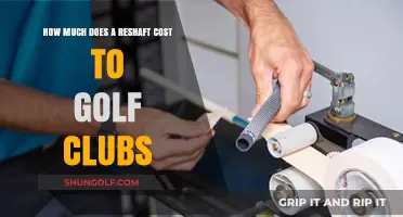 Golf Club Reshafting Costs: What to Expect for Your Clubs