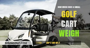 Understanding the Weight of a Small Golf Cart: A Comprehensive Guide