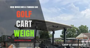 Yamaha Gas Golf Cart Weight: A Comprehensive Guide to Its Mass