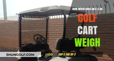 E-Z-GO Golf Cart Weight: Understanding Its Impact on Performance
