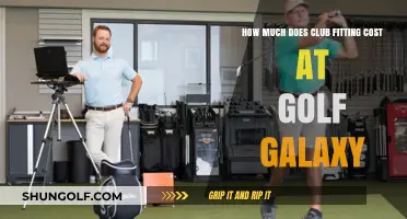 Club Fitting Costs at Golf Galaxy: What to Expect