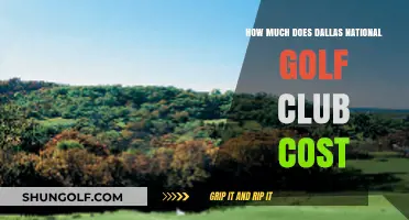 Exploring Dallas National Golf Club Membership Costs and Fees