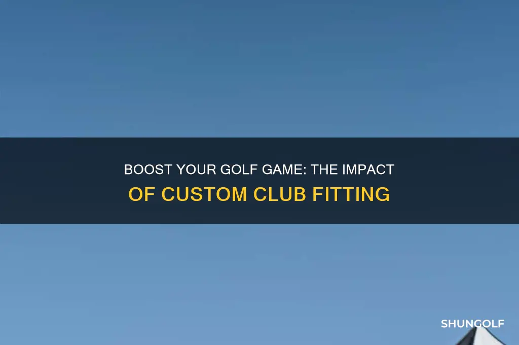 how much does getting fitted for golf clubs help
