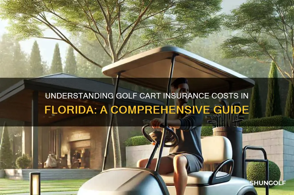 how much does golf cart insurance cost in florida