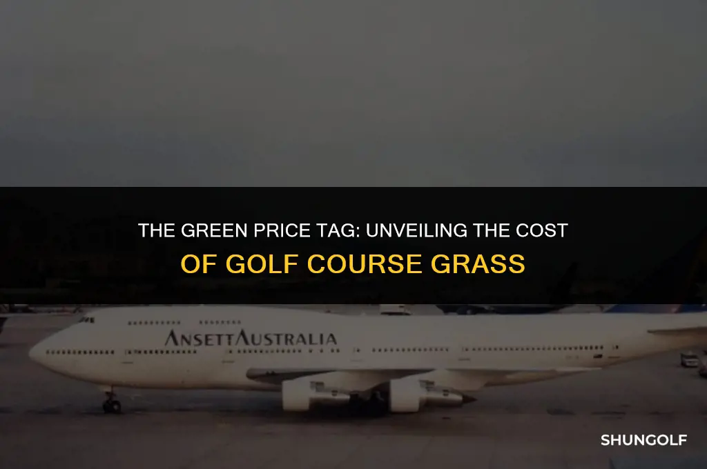 how much does golf course grass cost