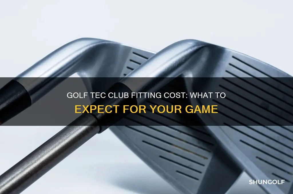 how much does golf tec club fitting cost