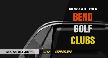 Golf Club Bending Costs: What to Expect for Custom Fitting
