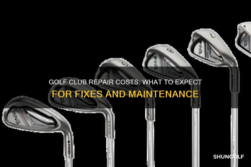 how much does it cost to fix a golf club