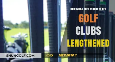 Golf Club Lengthening Costs: What to Expect for Custom Fitting