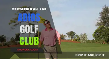Adios Golf Club Membership Costs: What You Need to Know