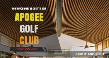 Apogee Golf Club Membership Costs: What You Need to Know