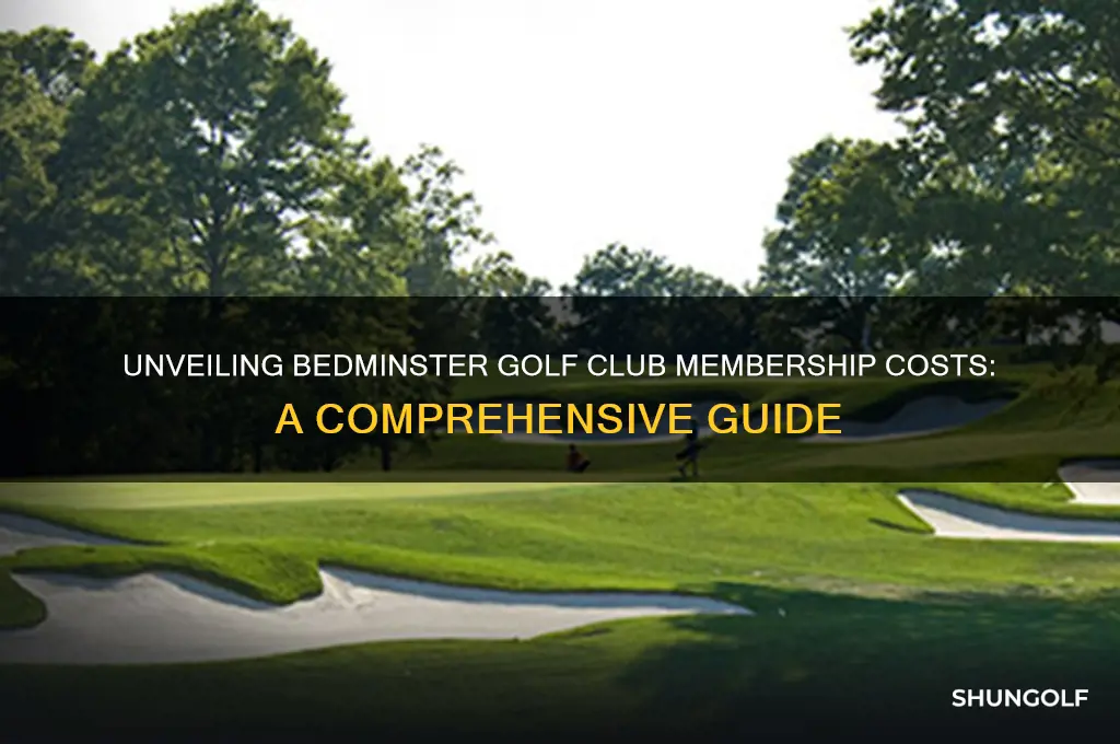 how much does it cost to join bedminster golf club
