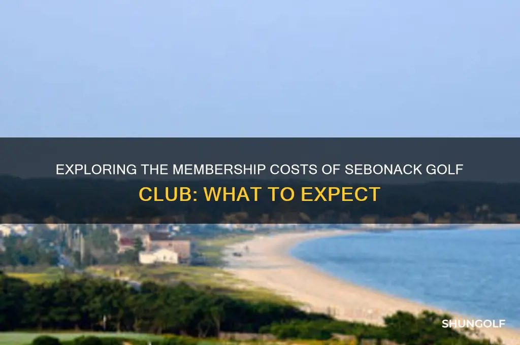 how much does it cost to join sebonack golf club