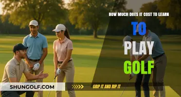 Exploring the Financial Commitment of Learning to Play Golf