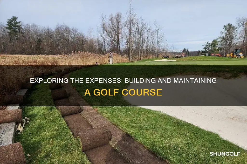 how much does it cost to make a golf course