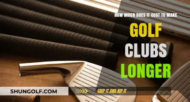 Extending Your Golf Clubs: Understanding the Cost of Lengthening
